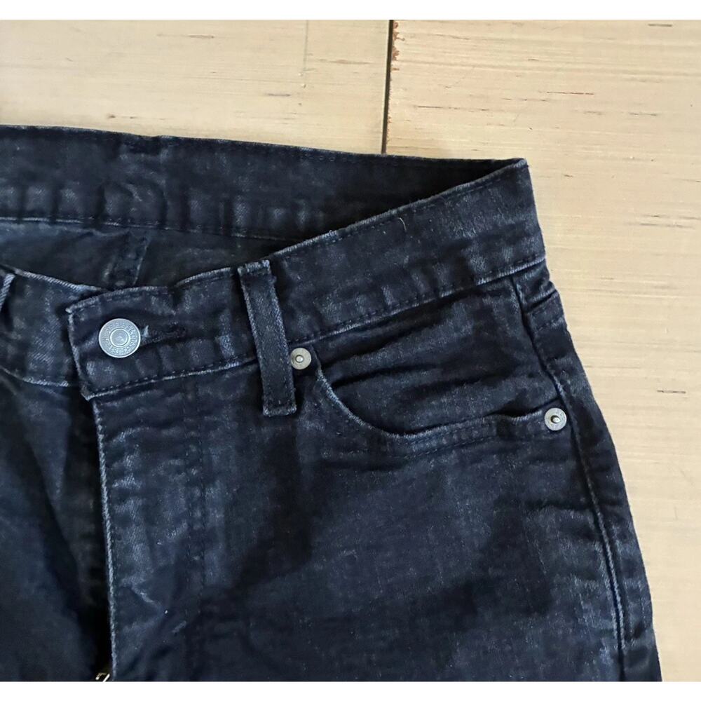 Levi's 541 Men's Size 30x30 Athletic Taper Fit Stretch Black Denim Jeans - Picture 13 of 16